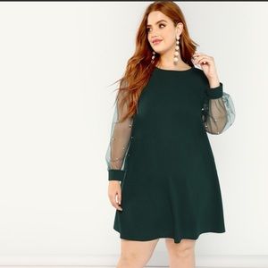 Dark Green Dress